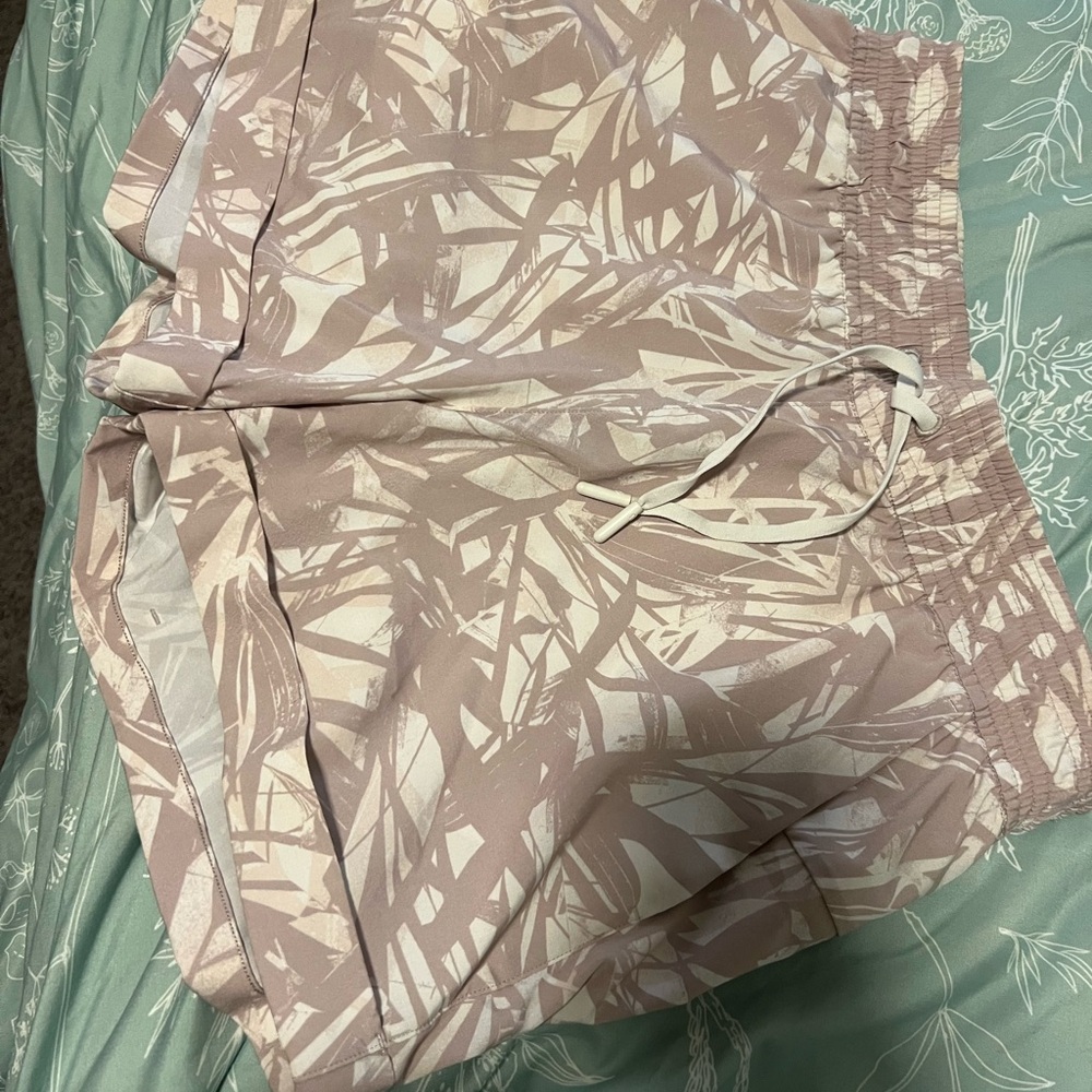 White and Cream Lulu Shorts